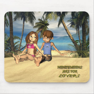 HONEYMOONS ARE FOR LOVERS MOUSE PAD