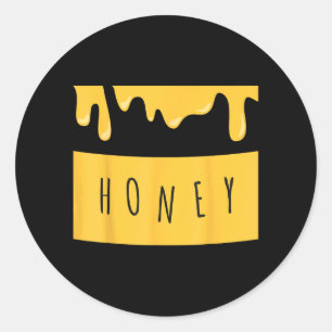 Honeypot Jar of Honey Costume Classic Round Sticker