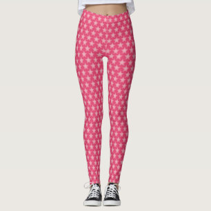 Honeysuckle background 2 leggings