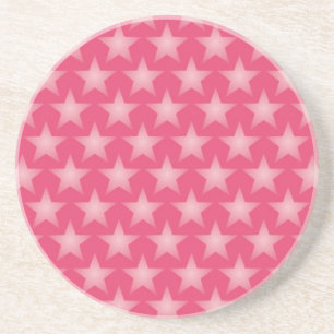 Honeysuckle background coaster