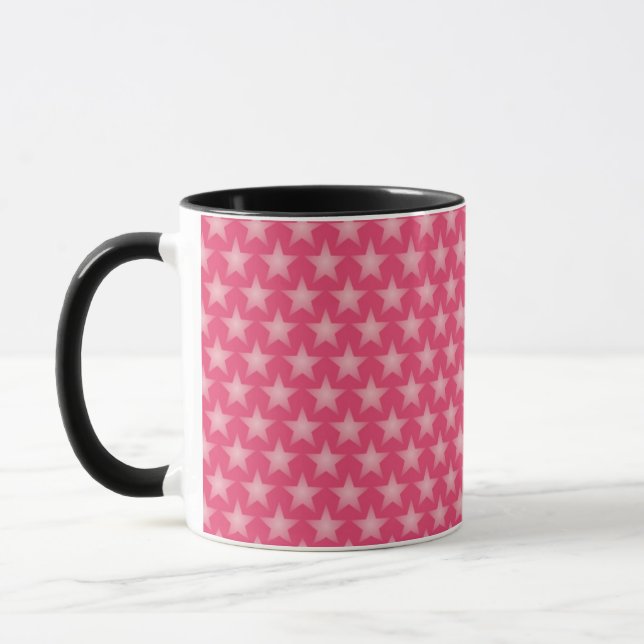 Honeysuckle background mug (Left)