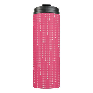 Honeysuckle background thermal tumbler