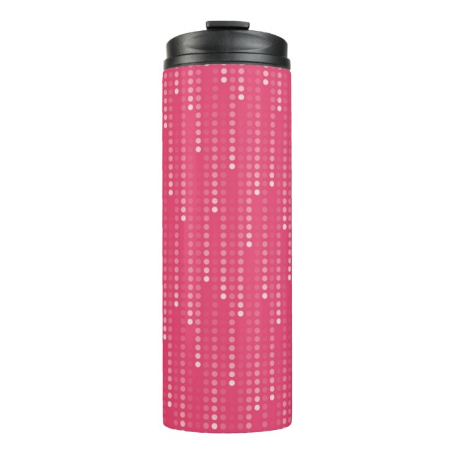 Honeysuckle background thermal tumbler (Front)