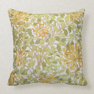 'Honeysuckle' design, 1883 Cushion
