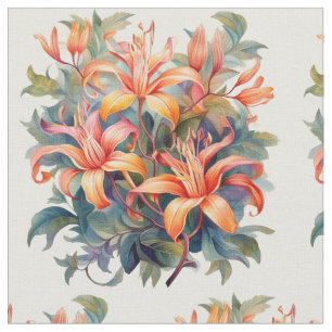 Honeysuckle fabric