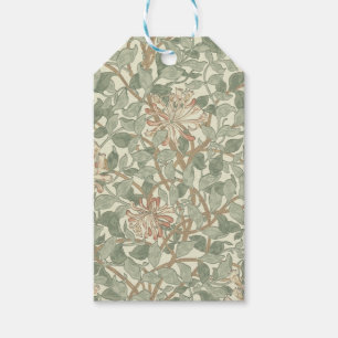 Honeysuckle Floral Wallpaper William Morris Gift Tags