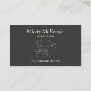 HONEYSUCKLE GRAY Business Card