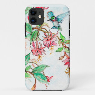 Honeysuckle Hummingbird iPhone 11 Case