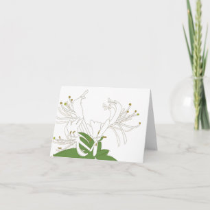 HONEYSUCKLE Notecard No. 2