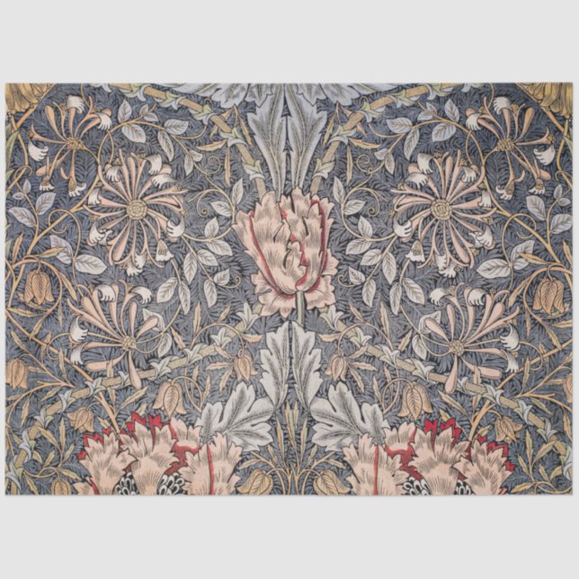 Honeysuckle Print (by William Morris) Tissue Paper (Front)