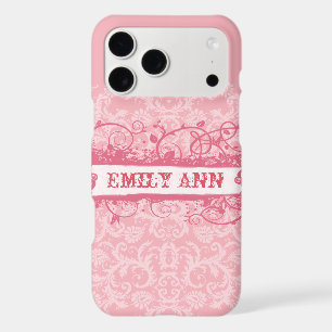 Honeysuckle Swirl Grunge iPhone Case