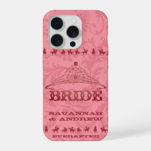Honeysuckle Western Vintage Weddings iPhone Case