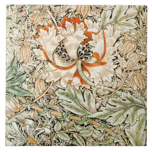 Honeysuckle, William Morris Ceramic Tile