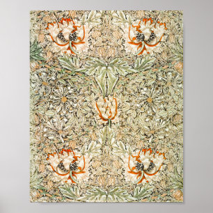 Honeysuckle, William Morris Poster
