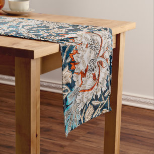Honeysuckle, William Morris Short Table Runner