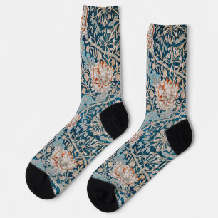 Honeysuckle, William Morris Socks