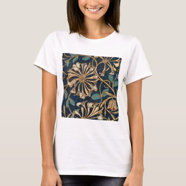 Honeysuckle, William Morris T-Shirt (Front)