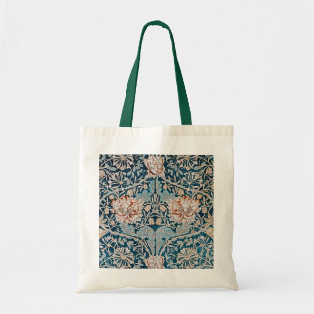 Honeysuckle, William Morris Tote Bag (Front)