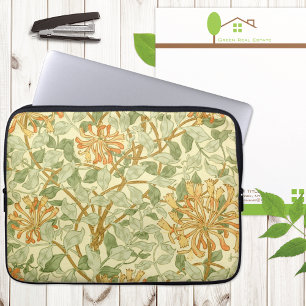 Honeysuckle with Green Leaves Laptop Sleeve