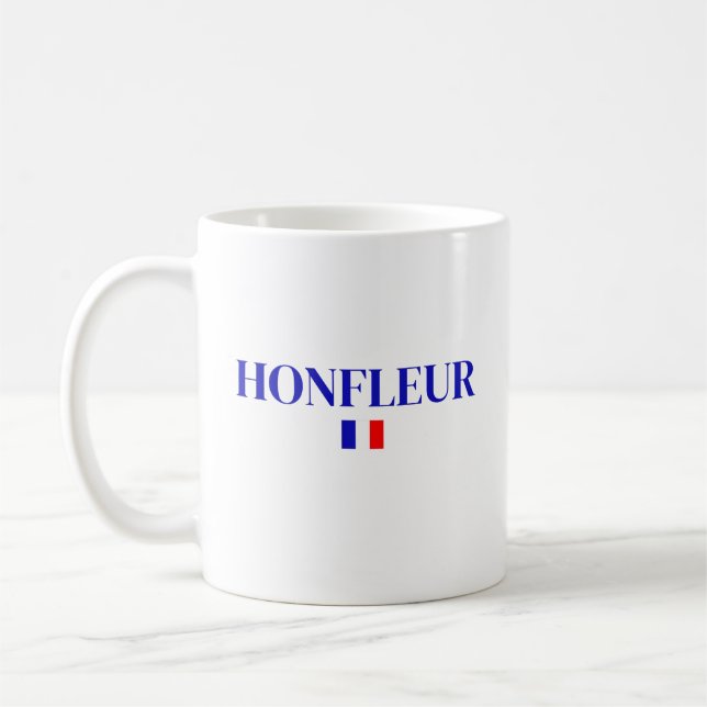 Honfleur france coffee mug (Left)