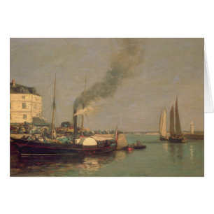 Honfleur. La Jetee, 1854-57 (oil on panel)