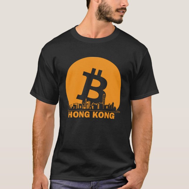 Hong Kong Bitcoin Maximalist  Bitcoin Hong Kong Sk T-Shirt (Front)