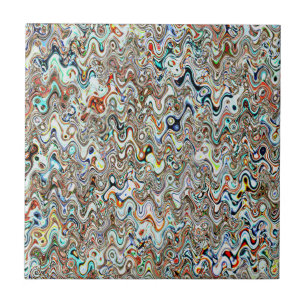 Hong Kong Boat Abstract 3, 2017 SVP Images Ceramic Tile
