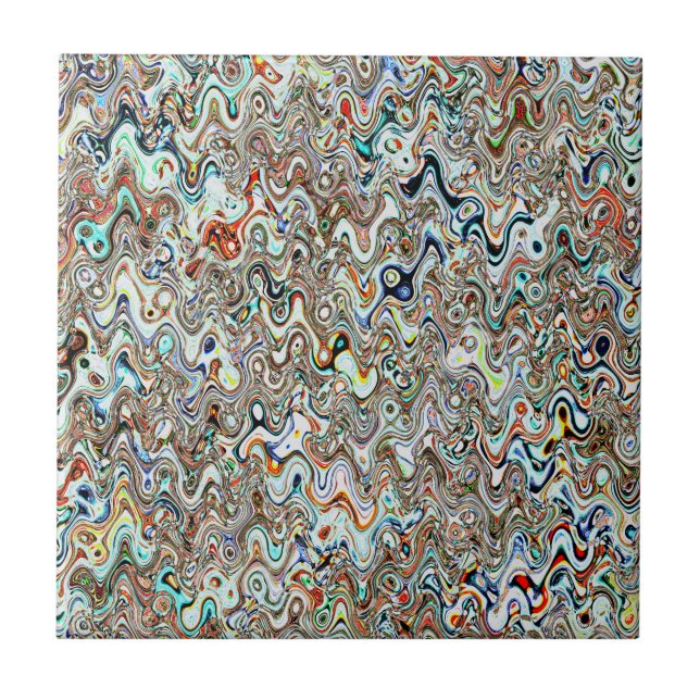 Hong Kong Boat Abstract 3, 2017 | SVP Images Ceramic Tile (Front)