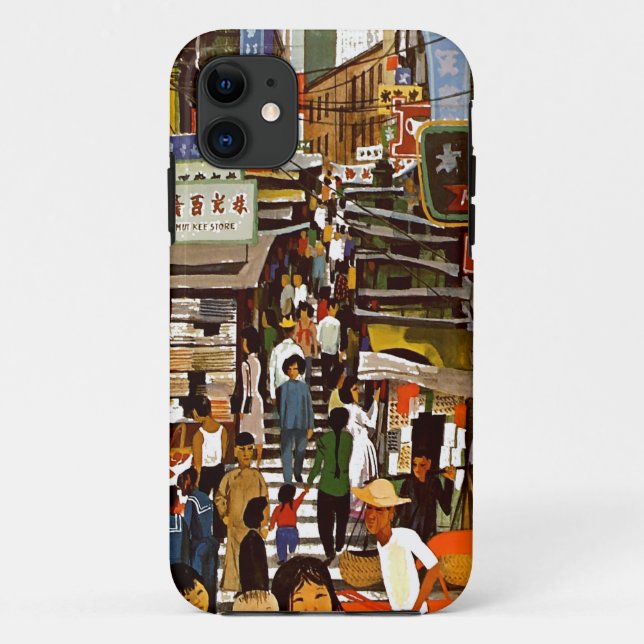 Hong Kong Case-Mate iPhone Case (Back)
