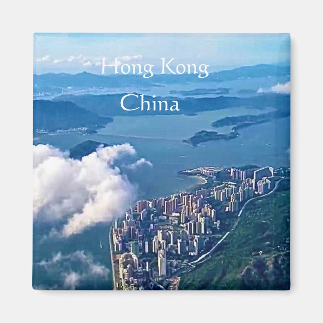 Hong Kong China  Magnet (Front)