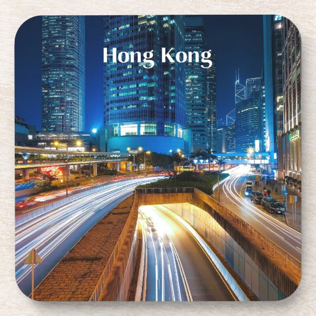 Hong Kong city traffic Coaster (Front)
