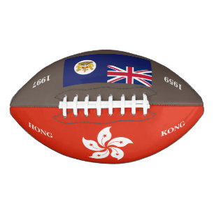Hong Kong Colonial And Modern Flags Heritage Rugby Football