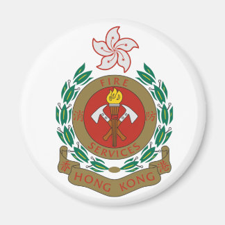 Hong Kong Fire Services Fireworks Brigade Magnet