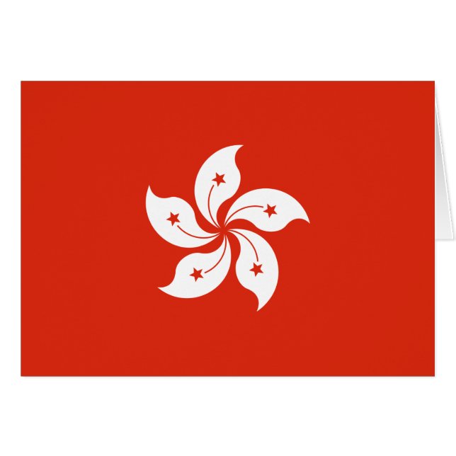 Hong Kong Flag (Front Horizontal)
