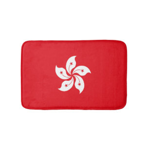 Hong Kong flag Bath Mat