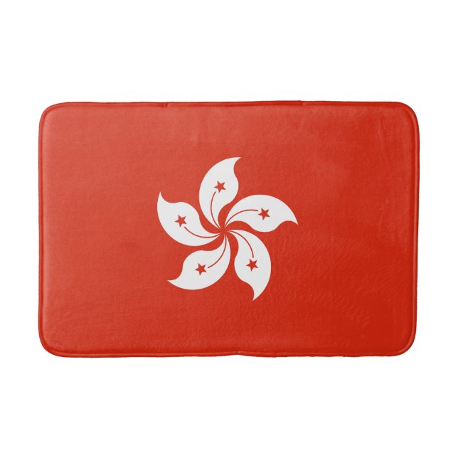 Hong Kong Flag Bath Mat (Front)