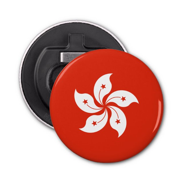 Hong Kong Flag Bottle Opener (Front)