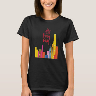 HONG KONG FLAG CITIES STRONG SEVEN T-Shirt