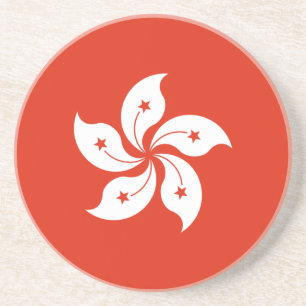 Hong Kong Flag Coaster