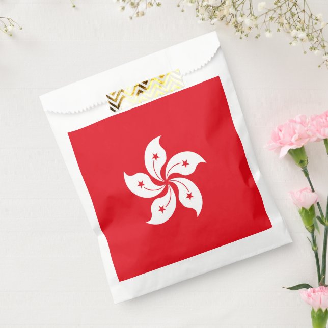 Hong Kong flag Favour Bag (Sealed)