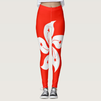 Hong Kong Flag Leggings