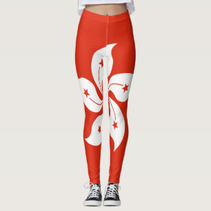 Hong Kong Flag Leggings