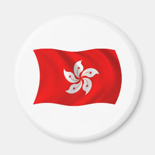 Hong Kong Flag Magnet