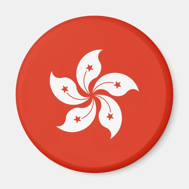 Hong Kong Flag Magnet (Front)