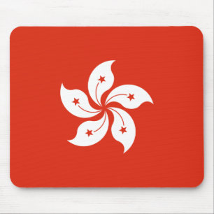 Hong Kong Flag Mouse Pad