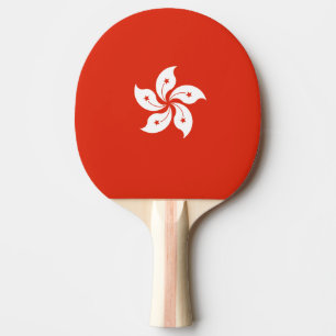 Hong Kong flag Ping Pong Paddle