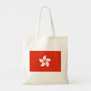 Hong Kong Flag Tote Bag