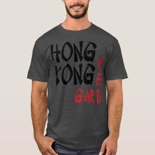 Hong Kong Garden black red T-Shirt