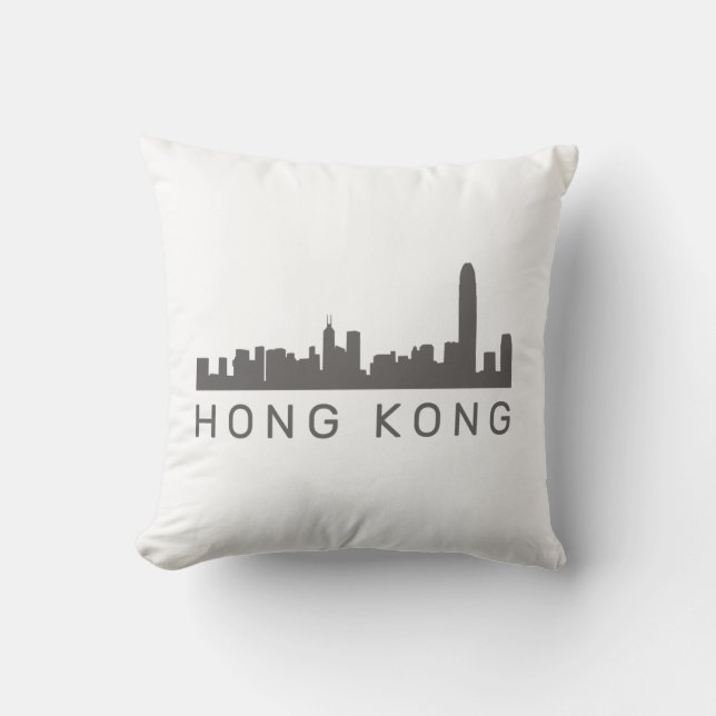 Hong Kong Gift HK Skyline Gift Cushion (Front)
