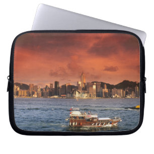 Hong Kong Harbour at Sunset Laptop Sleeve